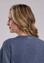 Roper Apparel Blue Stetson Cowgirl Oversized Sweatshirt for Women