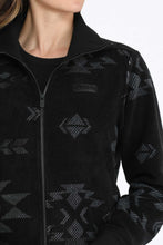 Cinch Women's Black Southwest Print Polar Fleece Jacket