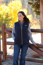Cinch Women's Brown/Black Reversible Vest