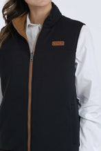Cinch Women's Brown/Black Reversible Vest