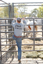 Cinch Men's "That Dog'll Hunt" Graphic Long Sleeve Gray Tee Shirt