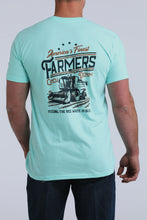 Pard's Western Shop Cinch "America’s Finest Farmers, Feeding the Red, White and Blue” Blue Tee Shirt for Men