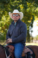 Cinch Charcoal 1/4 Zip Fleece Sweater Pullover for Men