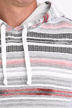 Cinch Men's Multi Colored Striped Lightweight Hoodie