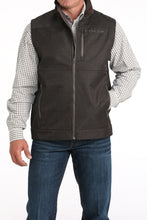 Pard's Western Shop Cinch Men's Brown Herringbone Bonded Vest