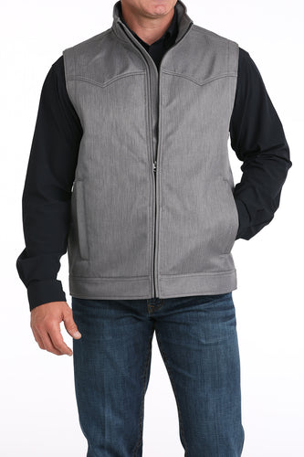 Pard's Western Shop Cinch Men's Grey Concealed Carry Bonded Vest