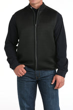 Pard's Western shop Cinch Men's Black/Cream Reversible Sweater Vest