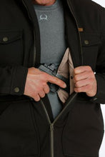 Cinch Brown Conceal Carry Bonded Barn Jacket for Men