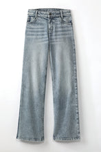 Cruel Girl Light Stonewash High Rise Wide Leg Jeans for Girls
