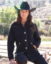 Pard's Western Shop Cruel Girl Black Western Whipstitched Shirt Jacket for Women