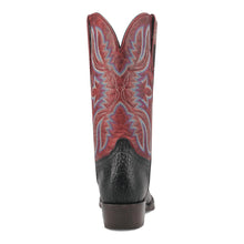 Dingo Black/Red Rio Lobo Snip Toe Western Boots for Men