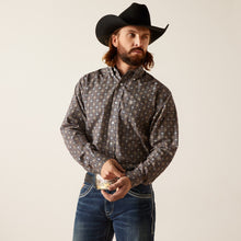 Pard's Western Shop Ariat Wrinkle Free Floral Print Karsyn Classic Fit Button-Down Shirt for Men