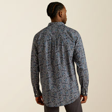 Ariat Dex Multi Colored Paisley Print Wrinkle Free Fitted Button-Down Shirt for Men