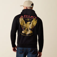 Pard's Western Shop Ariat Men's "Preserve Our Freedom" Rustic Eagle Black Hoodie