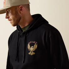 Ariat Men's "Preserve Our Freedom" Rustic Eagle Black Hoodie