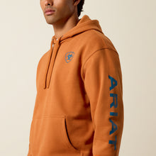 Ariat Men's Orange Logo Hoodie