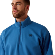 Ariat Men's Federal Blue 1/4 Zip Sweatshirt