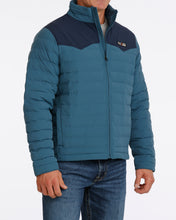 Cinch Men's Teal Blue Primaloft Quilted Jacket