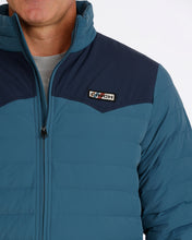 Cinch Men's Teal Blue Primaloft Quilted Jacket