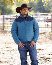 Cinch Men's Teal Blue Primaloft Quilted Jacket