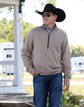 Cinch Men's Stone 1/2 Zip Textured Pullover Sweater