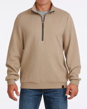 Pard's Western Shop Cinch Men's Stone 1/2 Zip Textured Pullover Sweater