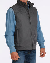 Cinch Men's Charcoal Concealed Carry Bonded Western Vest