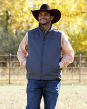 Cinch Men's Charcoal Concealed Carry Bonded Western Vest