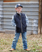 Pard's Western Shop Cinch Boy's Navy Bonded Vest