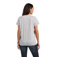 Ariat REAL Heather Grey Cow Pasture T-Shirt for Women