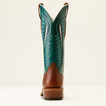 Ariat Women's Rust Futurity Limited Round Toe Western Boots with Dark Green Tops