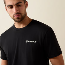 Ariat Cactus Rider Classic Fit Black T-Shirt for Men