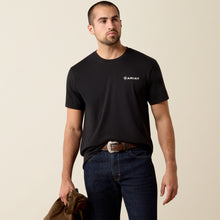 Ariat Cactus Rider Classic Fit Black T-Shirt for Men