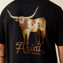 Ariat Men's Cowmooflage Black Classic Fit T-Shirt