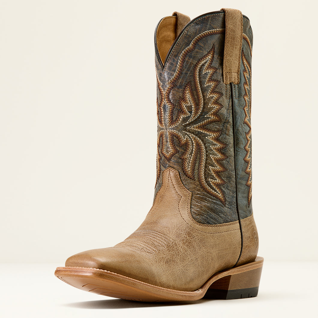 Pard's Western Shop Ariat Men's Tan Preston Broad Square Toe Cowboy Boots