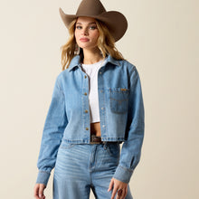 Pard's Western Shop Ariat Women's Cropped Denim Comfort Shirt