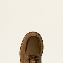 Ariat Kids Distressed Brown Lift Lacer Roudn Moc Toe Boots