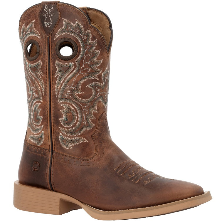 Pard's Western Shop Durango Women's Brown Shyloh Broad Square Toe Western Boots