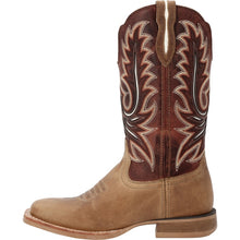 Durango Women's Almond Lady Rebel Pro Broad Square Toe Western Boots with Cayenne Red Tops