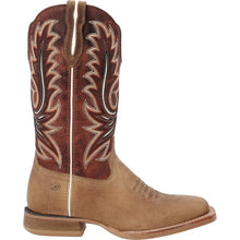 Durango Women's Almond Lady Rebel Pro Broad Square Toe Western Boots with Cayenne Red Tops