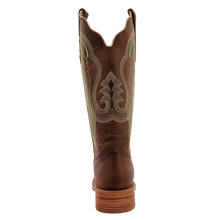 R. Watson Women's Arizona Tan Broad Square Toe Boots