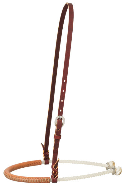 Pard's  Western Shop Leather Covered Single Rope Noseband from Weaver Leather