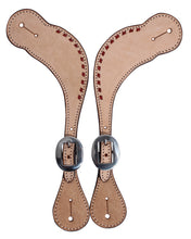 Ladies Buckstitched Roughout Spur Straps from Professional's Choice