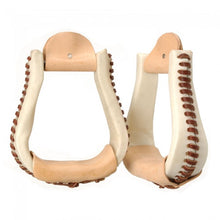 Rawhide Covered Bell Stirrups