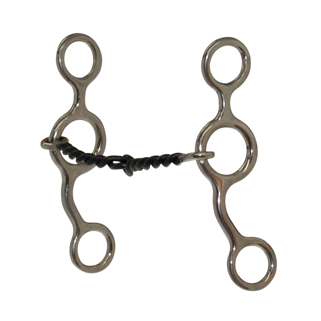 Jr Cowhorse Twisted Wire Snaffle Bit