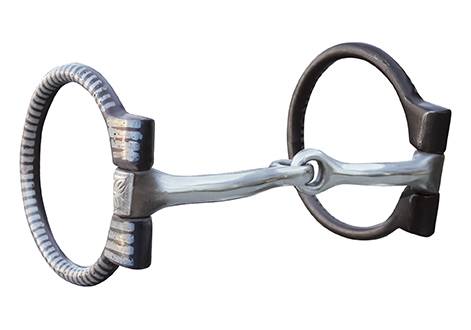 Pard's Western Shop Bob Avila D Ring Snaffle with Silver from Professional's Choice