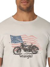 Wrangler Moto American Flag T-Shirt for Men