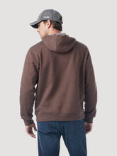 Wrangler x Yellowstone Heather Brown Dutton Ranch 1886 Hoodie for Men