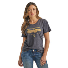 Pard's Western Shop Wrangler x Yellowstone "Ride Like It's Your Last Time" Running Horses Tee for Women