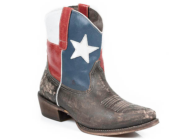 Pard's Western Shop Women's Texas Beauty Shorty Boot from Roper Footwear